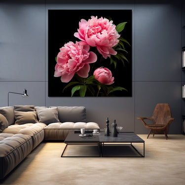 Peony Painting Print